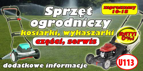 sprzęt ogrodniczy