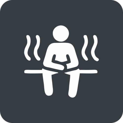 Przejdź do produktu TABLICZKA Na Drzwi Piktogram Sauna Antracyt Znak Oznaczenie na drzwi Aluminium