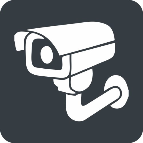 Przejdź do produktu TABLICZKA Na Drzwi Piktogram Obiekt Teren monitorowany Antracyt Znak Monitoring