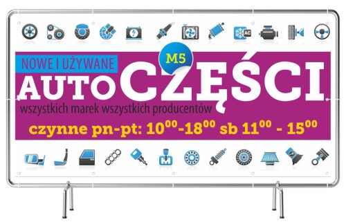 Przejdź do produktu Baner Reklamowy Auto Części Wszystkich Marek Wszystkich Producentów