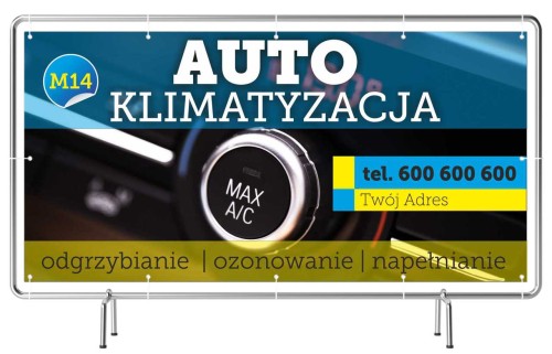 Przejdź do produktu Baner Reklamowy Auto Klimatyzacja 