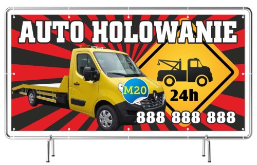Przejdź do produktu Baner Reklamowy Auto Holowanie 