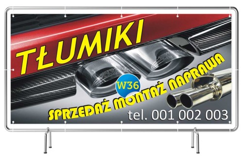 Przejdź do produktu Baner Reklamowy Tłuniki Sprzedaż Montaż Naprawa