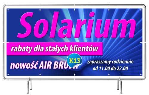 Przejdź do produktu Baner Relamowy Solarium