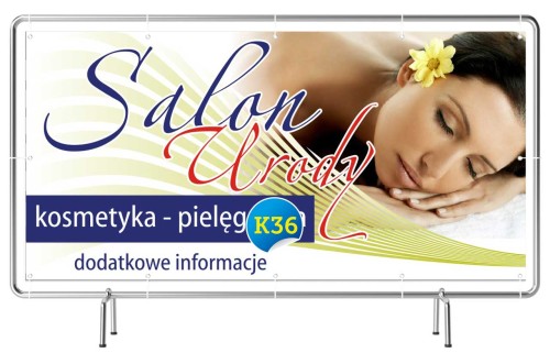 Przejdź do produktu Baner Reklamowy Salon Urody  Kosmetyka Pielęgnacja 
