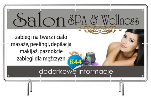 Przejdź do produktu Baner Reklamowy Salon SPA & Wellness
