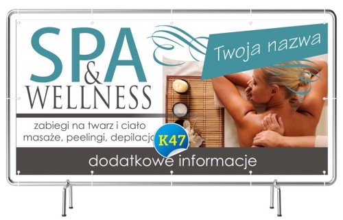 Przejdź do produktu Baner Reklamowy Salon SPA & Wellness