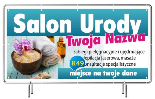 Przejdź do produktu Baner Reklamowy Salon Urody Depilacja Laserowa