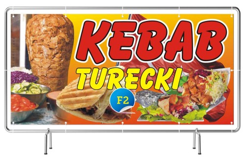 Przejdź do produktu Baner Reklamowy Turecki Kebab