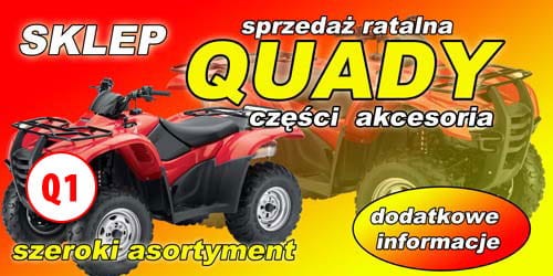 Przejdź do produktu Baner Reklamowy Quady Sprzedaż Ratalna Serwis