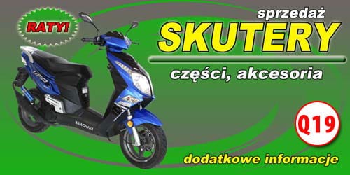 Przejdź do produktu Baner Reklamowy SKutery Sprzedaż Akcesorii Części 