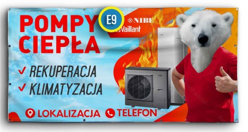 Przejdź do produktu Baner Reklamowy Pompy Ciepła Rekuperacja Klimatyzacja