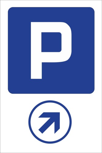 Przejdź do produktu Tabliczka Parkingowa Oznaczenie Parkingu