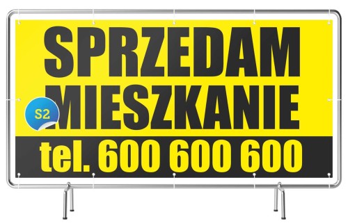 Przejdź do produktu Baner Reklamowy Sprzedam Mieszkanie 