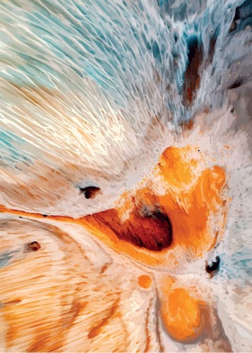 Przejdź do produktu Nowoczesny Plakat Plakaty ramka Abstrakcja 50x70