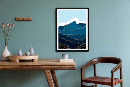 Przejdź do produktu BOHO Plakat Plakaty 70x50cm Nowoczesny Do salonu