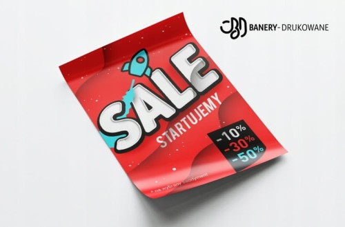 Przejdź do produktu Plakat Plakaty B2 70x50cm Sale, Promocja, Wyprzedaż, Rabat