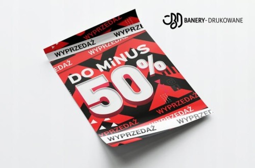 Przejdź do produktu Plakat Plakaty B2 70x50cm -50% Promocja, Rabat, Sale, Wyprzedaż