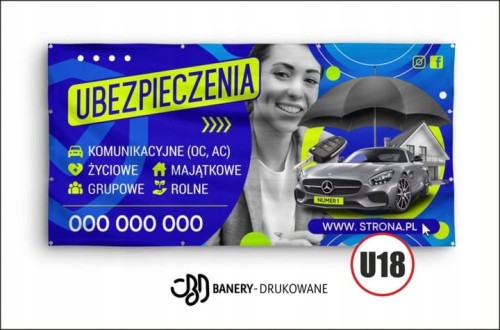 Przejdź do produktu Baner  Reklamowy Ubezpieczenia 