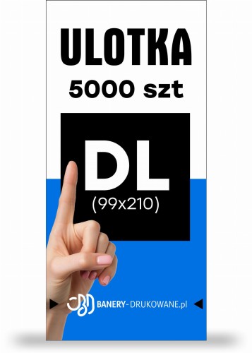 Przejdź do produktu Ulotka DL 99x210 5000szt.