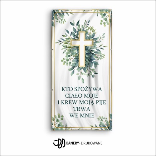 Przejdź do produktu Baner Boże Ciało Procesja, Dekoracja Domu Ołtarza Uroczystości Kościelne