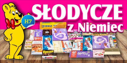 Przejdź do produktu Baner Reklamowy Słodycze Z Niemiec Produkty Z Niemiec Reklama