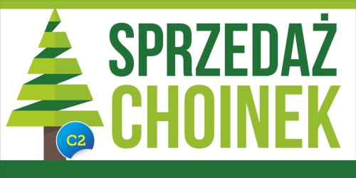 Przejdź do produktu Baner Reklamowy Sprzedaż Choinek Drzewka Świąteczne 