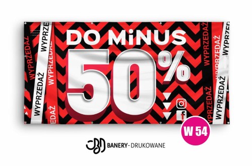 Przejdź do produktu Baner Reklamowy Wyprzedaż Do 50%