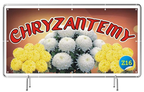 Przejdź do produktu Baner Reklamowy Chryzantemy Sprzedaż 