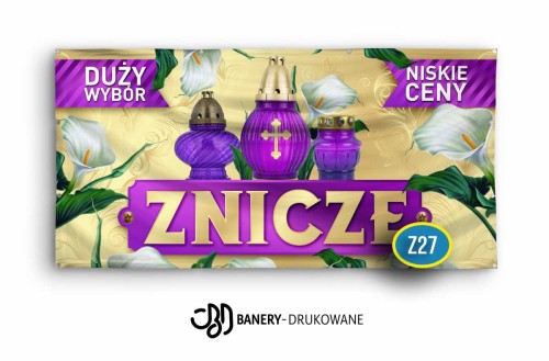 Przejdź do produktu Baner Reklamowy Znicze Niskie Ceny 