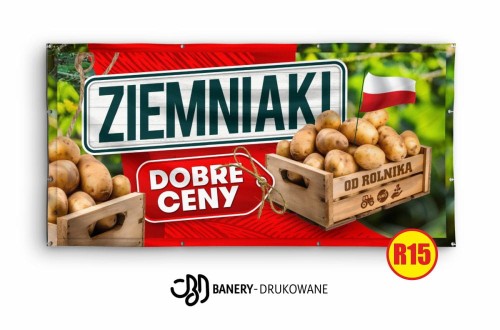 Przejdź do produktu Baner Reklamowy Ziemniaki Dobre Ceny Od Rolnika Polskie Ziemniaki Bez GMO