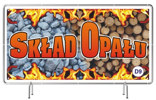Przejdź do produktu Baner Reklamowy Skład Opału Węgiel Pellet Eko Groszek 