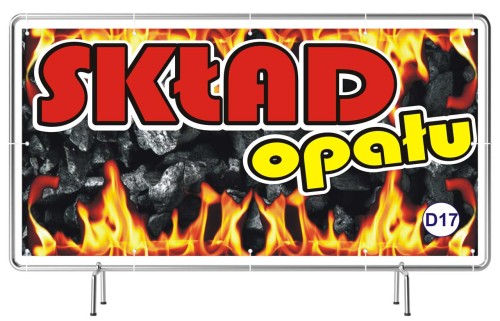 Przejdź do produktu Baner Reklamowy Skład Opału Sprzedaż Koksu Węgla Eko Groszku
