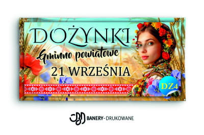 Przejdź do produktu Baner Reklamowy Dożynki Gminno Powiatowe