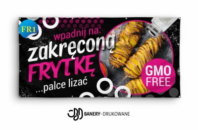 Przejdź do produktu Baner Wpadnij Na Zakręconą Frytkę Zakręcona Frytka