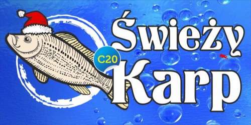 Przejdź do produktu Baner Reklamowy Świerzy Karp Sprzedaż 